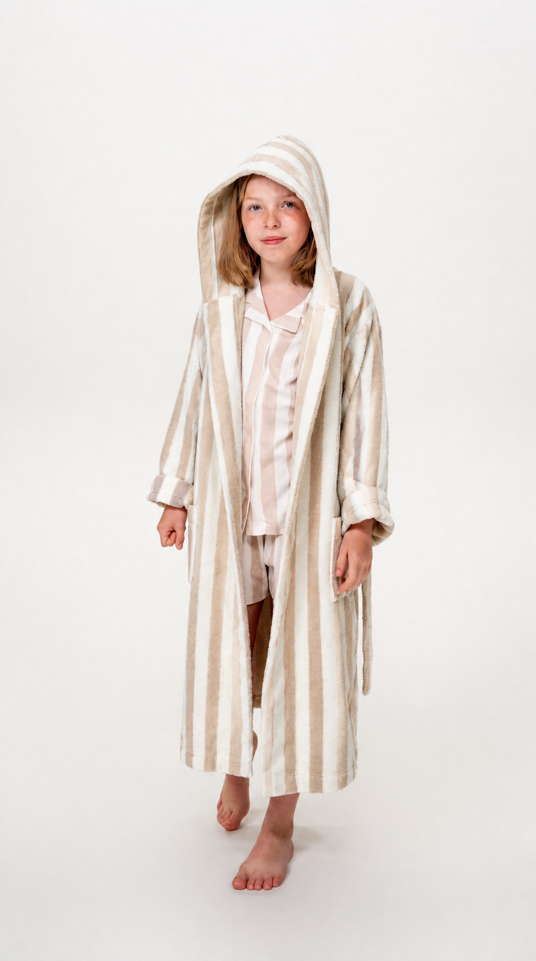 Sam Stripe Pyjama + Bathrobe
