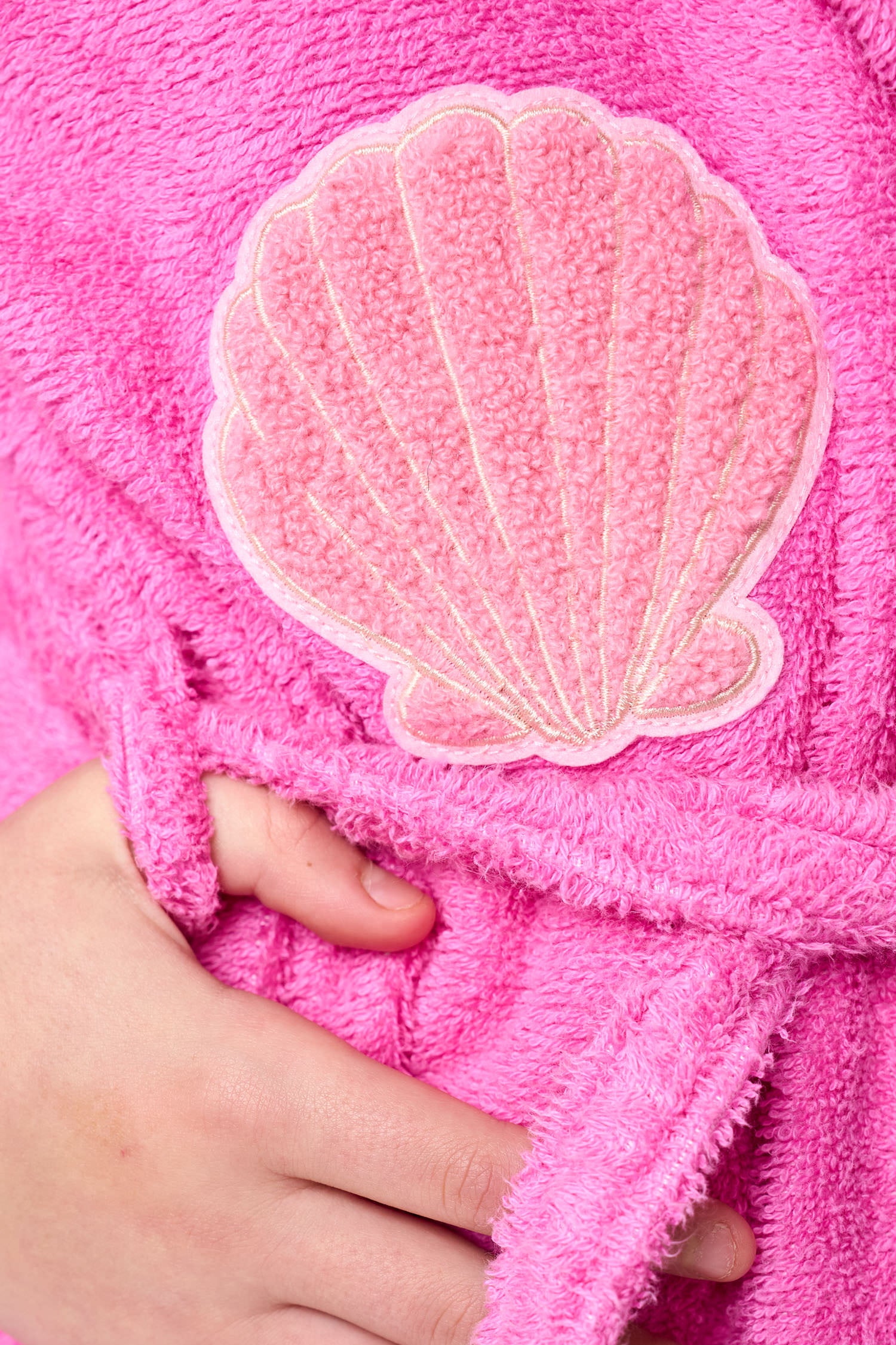 Roze zeemeermin badjas kinderen