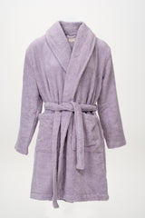 Hotel Vibes Bathrobe Lavender Short