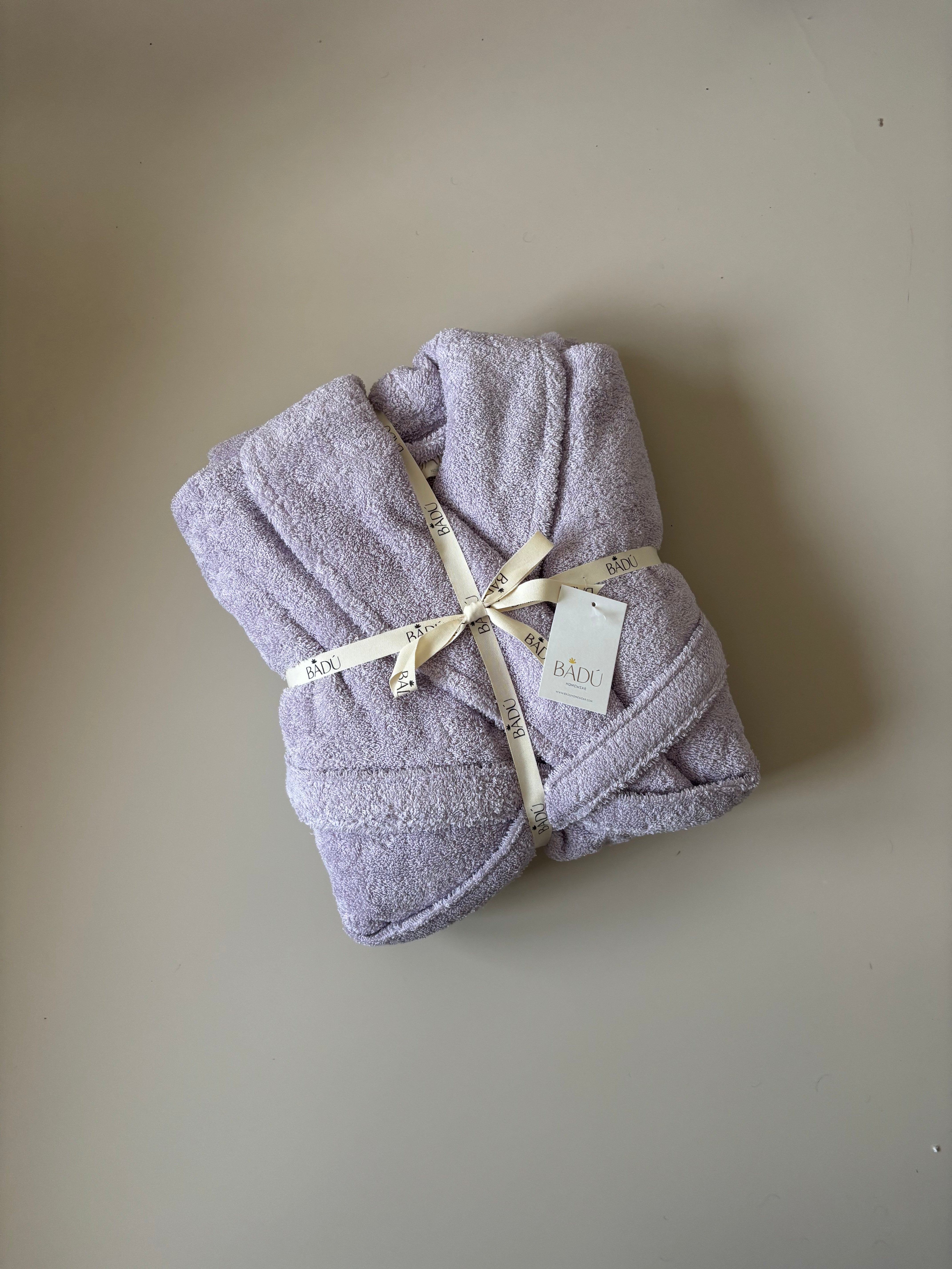 Hotel Vibes Bathrobe Lavender Long