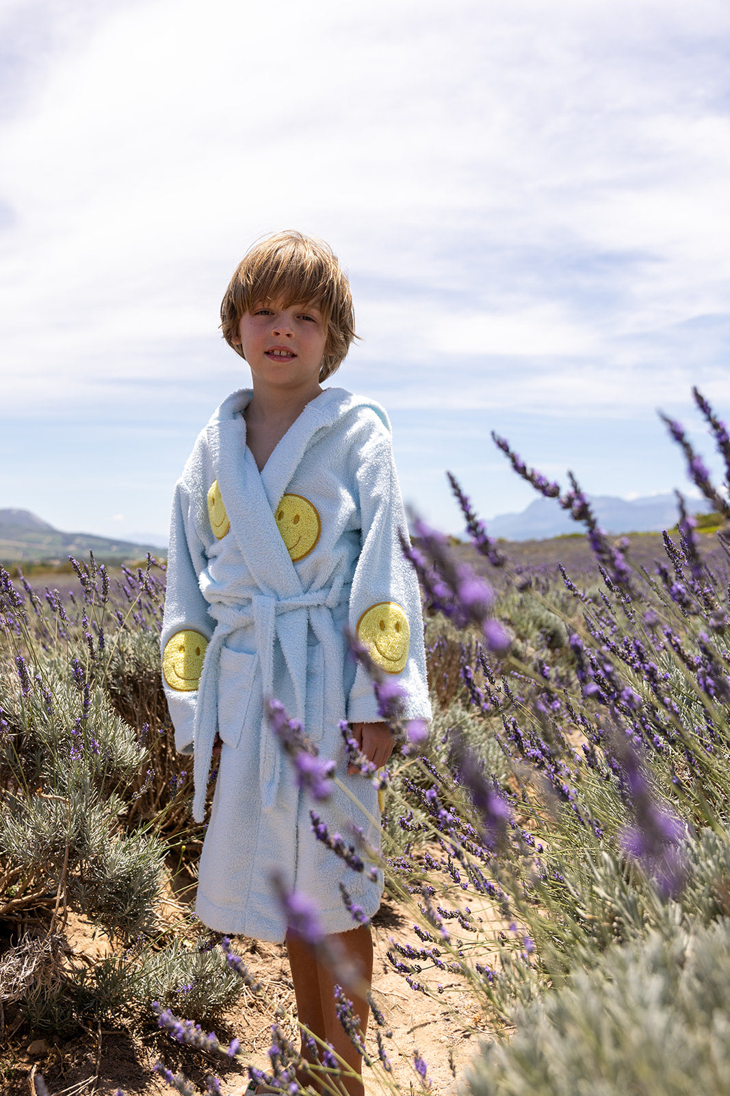 Smiley Kids Bathrobe