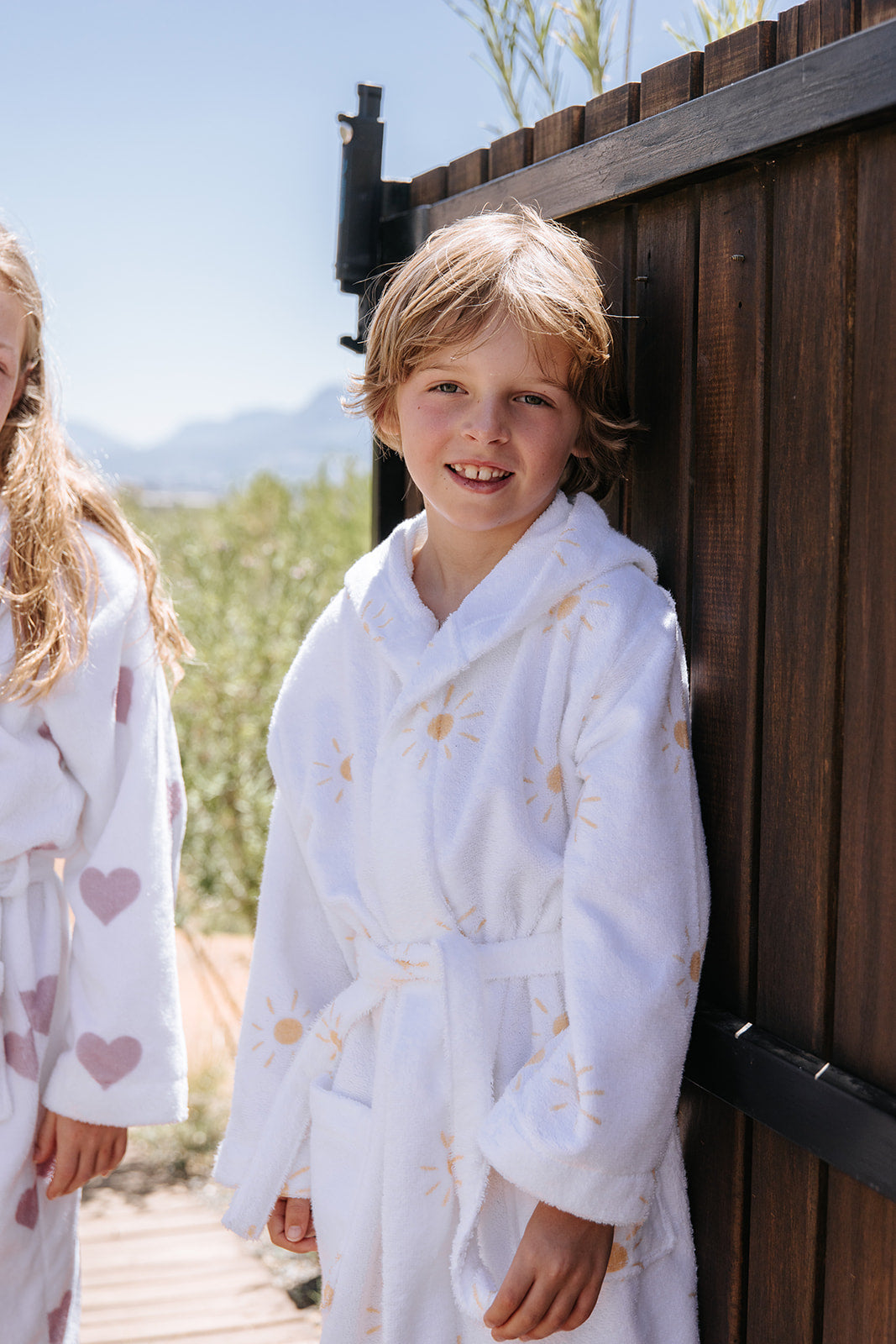 Luca Sunshines Kids Bathrobe