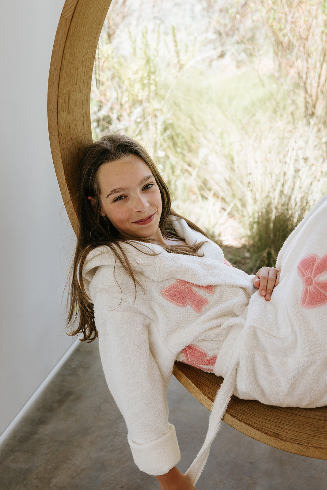 Bow Kids Bathrobe